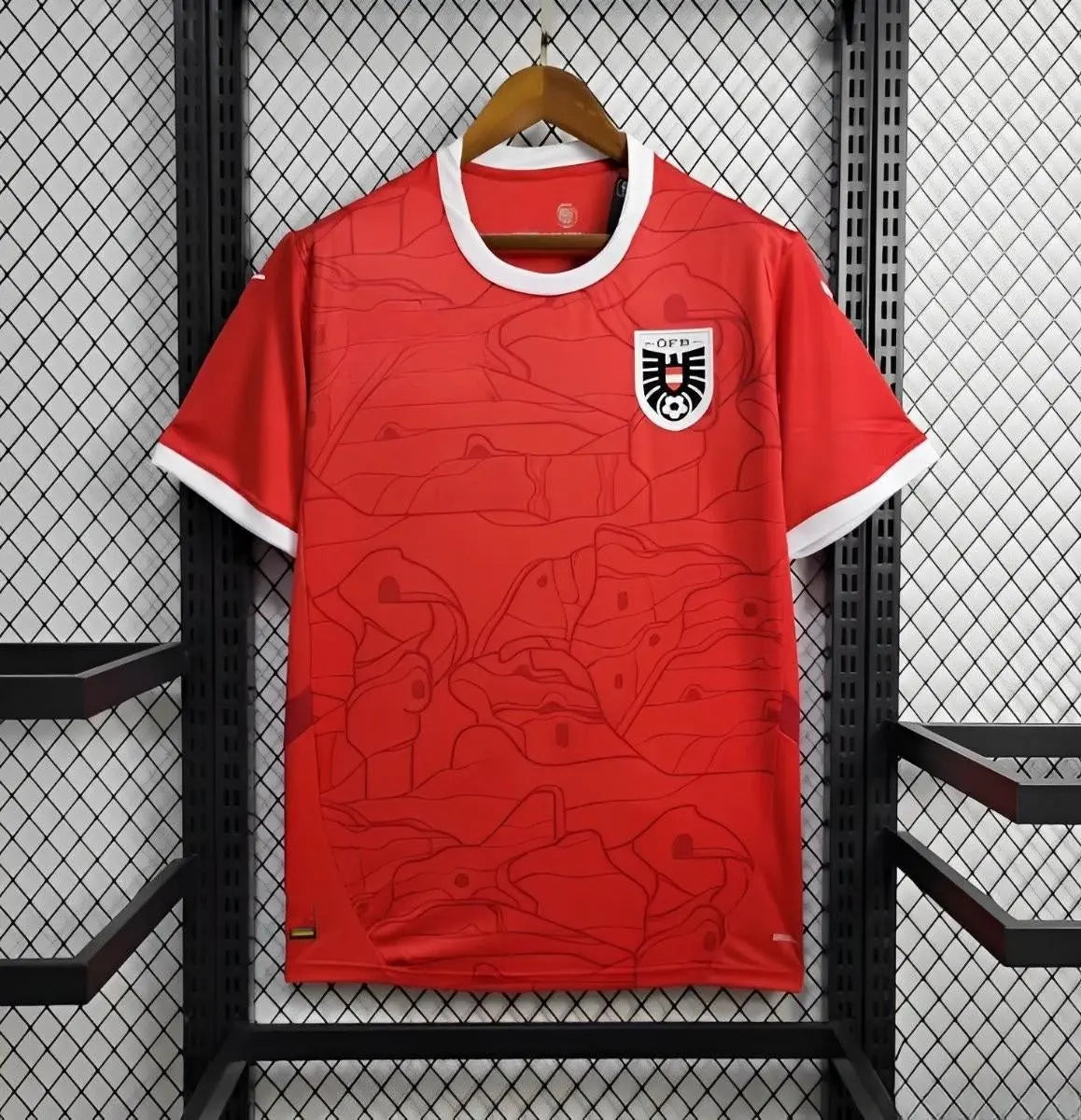 Maillot 24/25 Autriche Rouge - Zone du Maillot