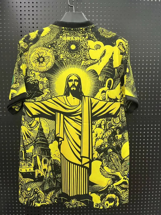 Maillot 24/25 Brésil Jaune Spécial - Zone du Maillot