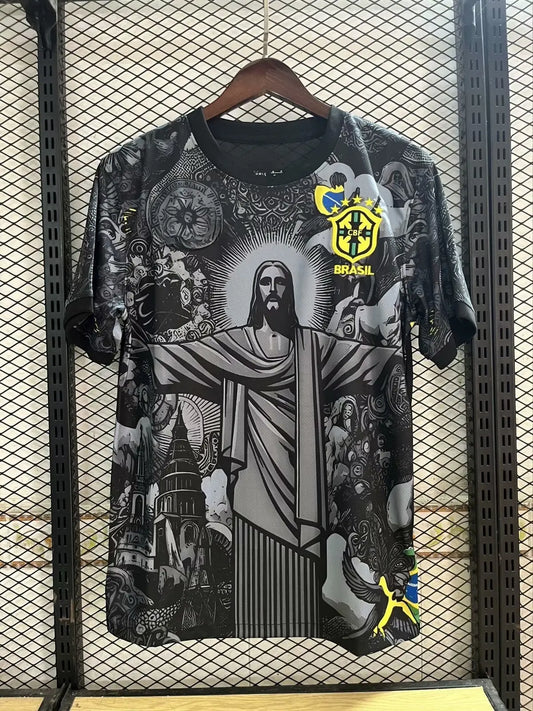 Maillot 24/25 Brésil Noir Spécial - Zone du Maillot