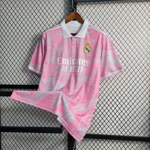 Maillot Real Madrid saison 2023-2024 édition spécial Dragon rose