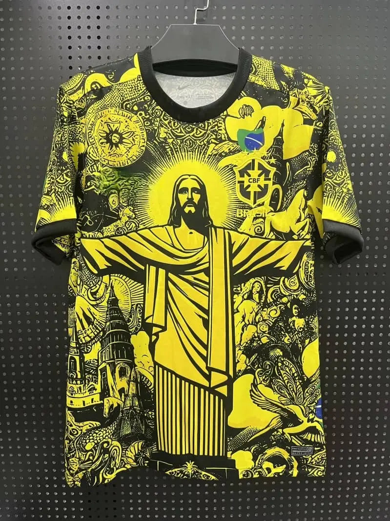Maillot 24/25 Brésil Jaune Spécial - Zone du Maillot