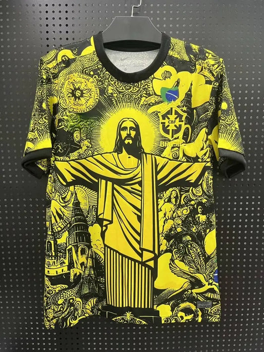 Maillot 24/25 Brésil Jaune Spécial - Zone du Maillot