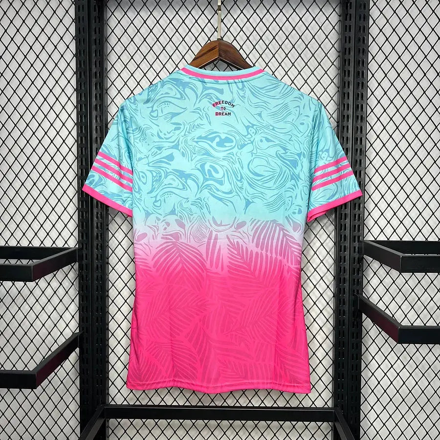 Maillot Inter Miami édition Spéciale 2024-2025 - Rose Bleu