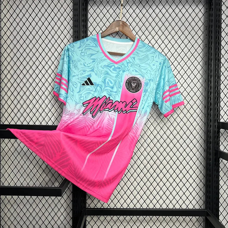 Maillot Inter Miami édition Spéciale 2024-2025 - Rose Bleu