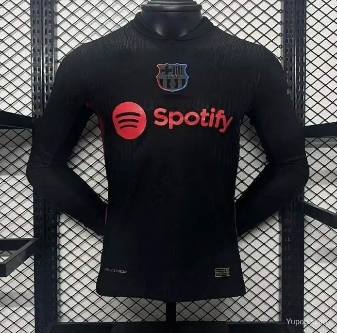 Maillot 24/25 Barcelone Noir Manches Longues - Zone du Maillot