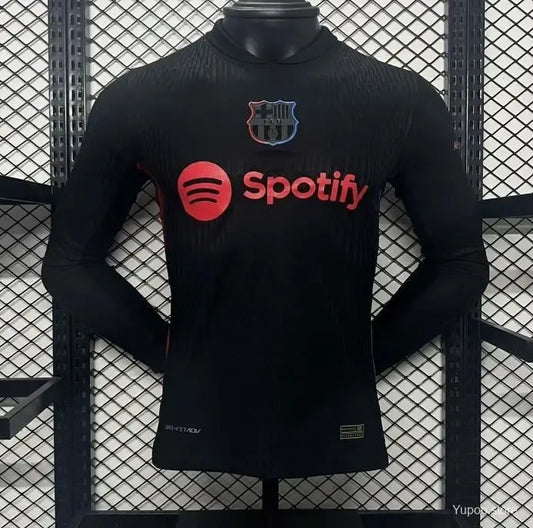 Maillot 24/25 Barcelone Noir Manches Longues - Zone du Maillot