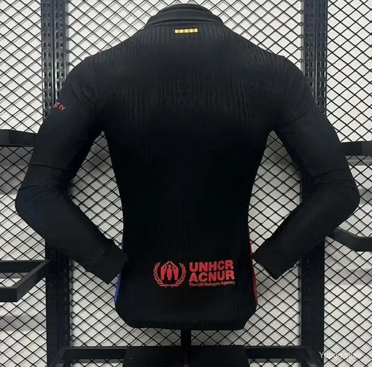Maillot 24/25 Barcelone Noir Manches Longues - Zone du Maillot
