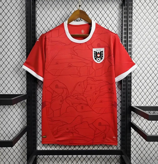 Maillot 24/25 Autriche Rouge - Zone du Maillot