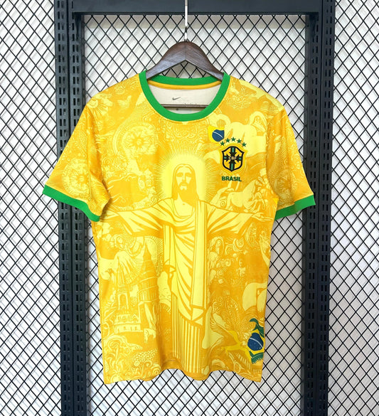 Maillot 24/25 Brésil Jaune Spécial - Zone du Maillot