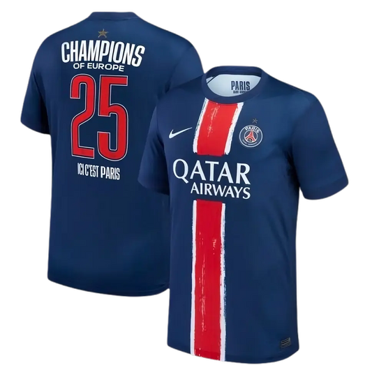 Maillot 24/25 PSG Champions (FLOQUÉ) - Zone du Maillot
