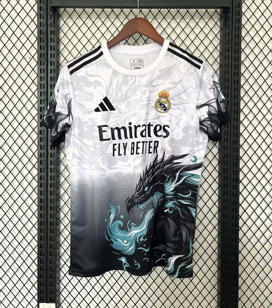 Maillot 24/25 Real Madrid Blanc Spécial Dragon - Zone du Maillot