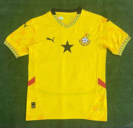 Maillot 24/25 Ghana Jaune Spécial - Zone du Maillot