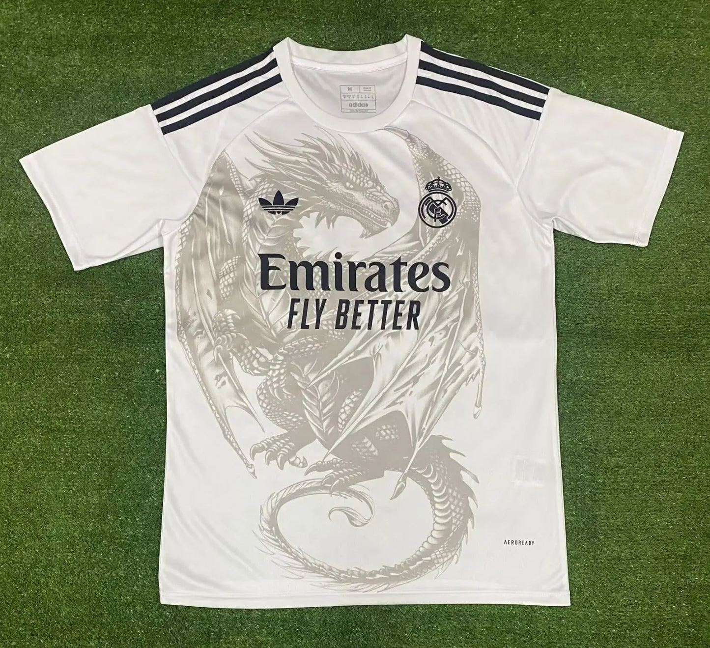 Maillot 24/25 Real Madrid Blanc Spécial Dragon - Zone du Maillot