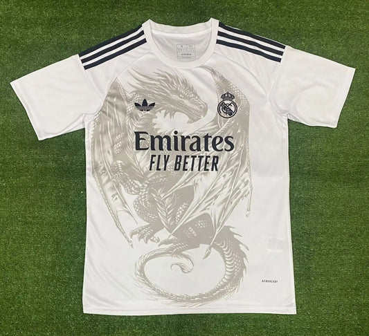 Maillot 24/25 Real Madrid Blanc Spécial Dragon - Zone du Maillot