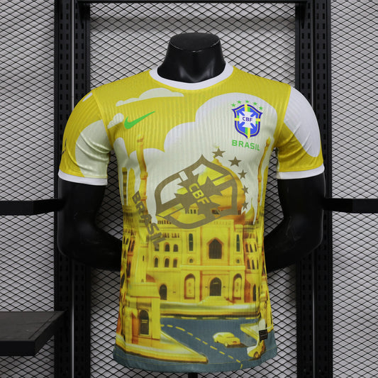 Maillot 24/25 Brésil Jaune Spécial - Zone du Maillot